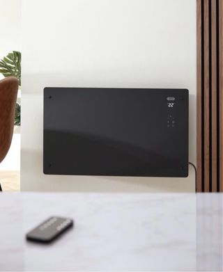 Radiador bajo consumo negro