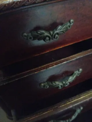 Joyero antiguo de madera