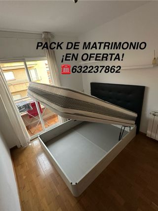 CANAPES Y COLCHON DE MATRIMONIO NUEVOS ¡EN OFERTA!