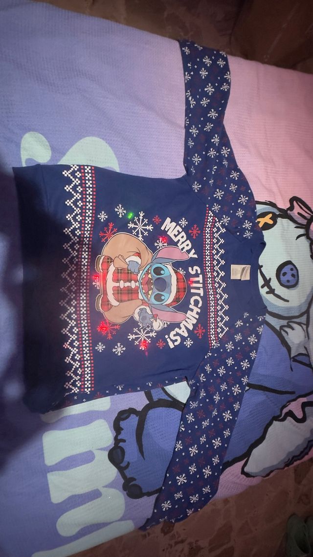 Disney Lilo & Stitch "Merry Stitchmas" themed long