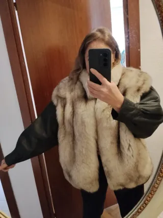 Chaqueta Piel Natural Vintage