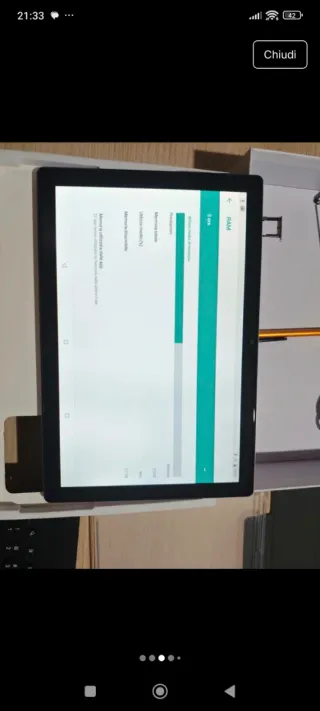 Tablet 10 con tastiera e penna e custodia