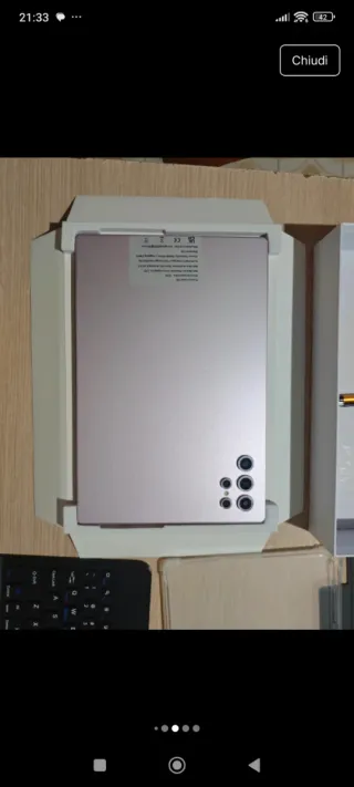 Tablet 10 con tastiera e penna e custodia