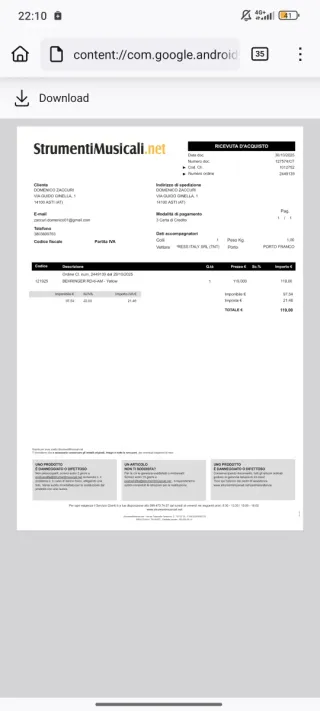 Behringer RD-6-AM Drum Machine