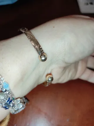 Bracciale Bangle Dorato Bijou Brigitte