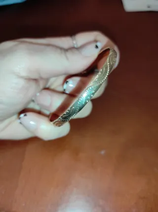 Bracciale Bangle Dorato Bijou Brigitte