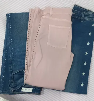 Lote 3 vaqueros T11-12