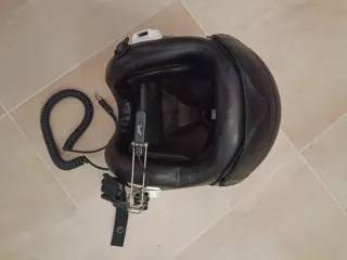 Casco comunicación helicóptero