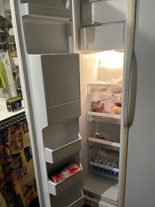 Nevera de dos puertas General Electric