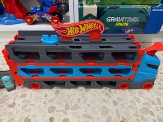 Camiones Hot Wheels, Cars y Centro de Lavado