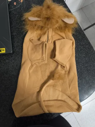 Disfraz león para perro