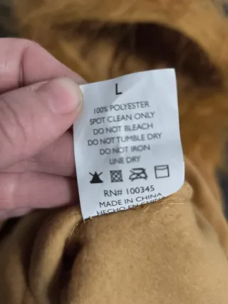 Disfraz león para perro