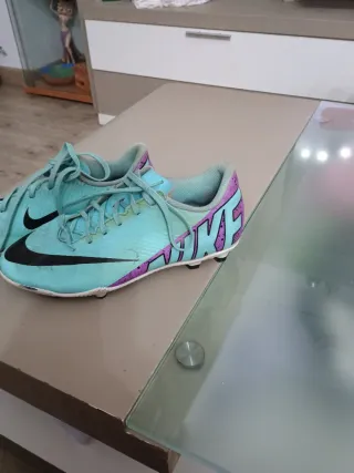 Zapatillas Nike Futbol Turquesa Talla 38.5