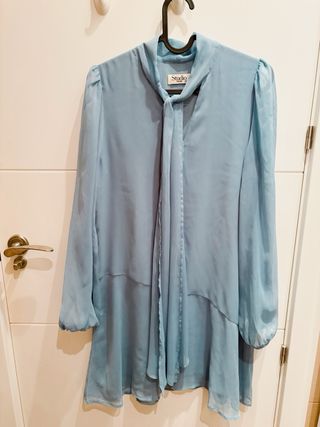 Vestido THE-ARE azul talla S