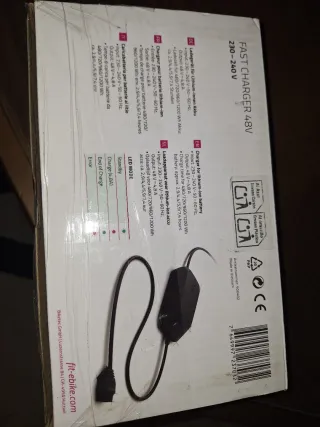 Cargador FIT E-BIKE 48V 4.8A