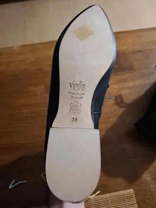 Zapatos Vialis Piel Talla 38