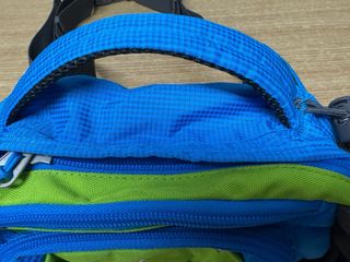 Riñonera Mountain Pro Azul y Verde
