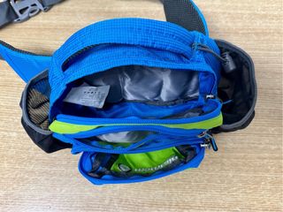 Riñonera Mountain Pro Azul y Verde