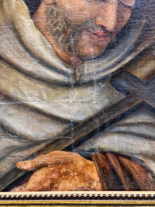 Óleo S. XVII San Francisco de Asís