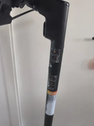 Patinete Eléctrico Rojo y Negro, segway ninebot