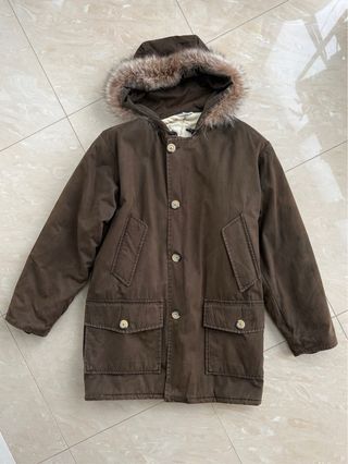 Parka Vintage Made in Italy con Pelliccia