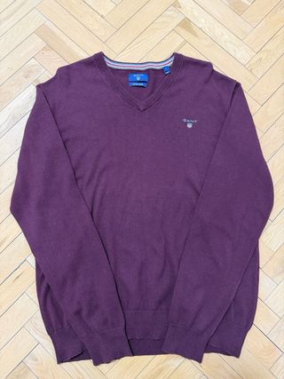 Jersey Gant Morado Talla L