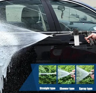 Pistola de agua para lavado y riego