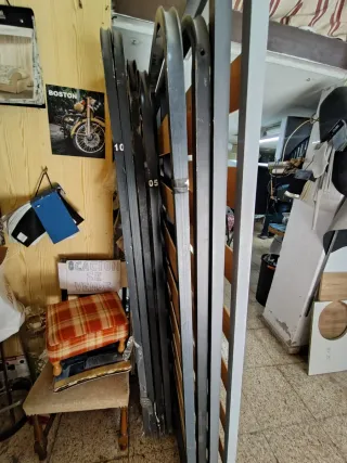 5 Somiers de madera sin patas