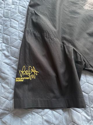 Camisa Valentino Rossi 46 Negra Gris