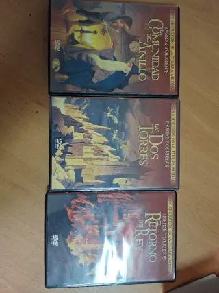 El Señor de los Anillos Trilogía DVD