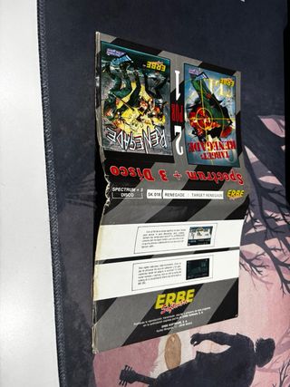 Spectrum +3 Disco: Renegade y Target Renegade