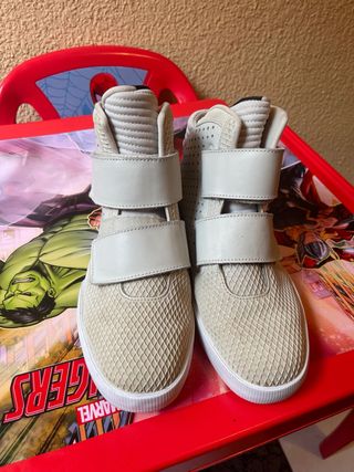 Bamba Beige y Blanco