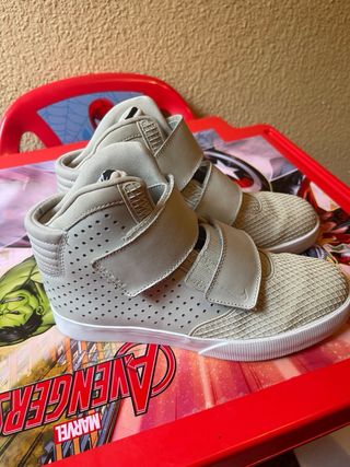 Bamba Beige y Blanco