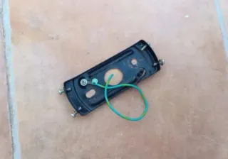 Ventilador de techo madera y metal