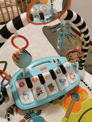Alfombra Piano Actividades Bebé Fisher-Price Glow