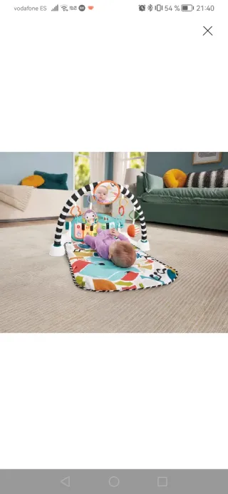 Alfombra Piano Actividades Bebé Fisher-Price Glow