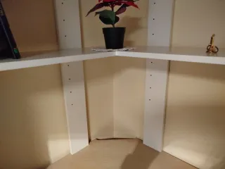 Escritorio/mesa ordenador esquina beige