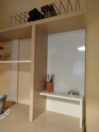 Escritorio/mesa ordenador esquina beige