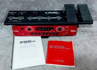 Line 6 Pod Pro Rack + Pedalera Floorboard