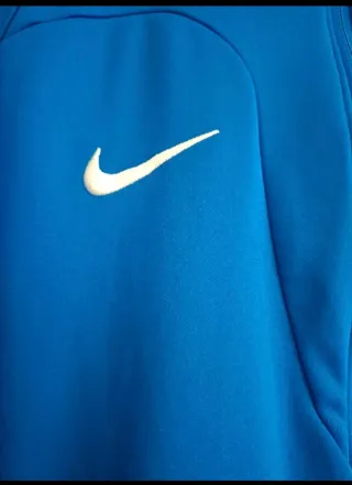 IMPECABLE Sudadera Nike Azul talla S