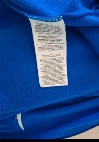 IMPECABLE Sudadera Nike Azul talla S