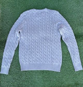 Jersey Polo Ralph Lauren Gris Trenzado