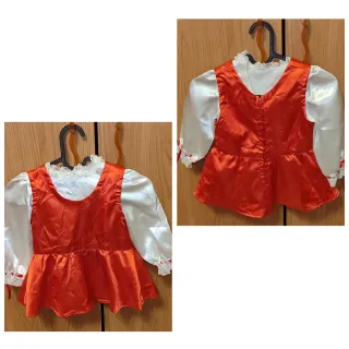 Costume bambina Cappuccetto Rosso 1-2 anni