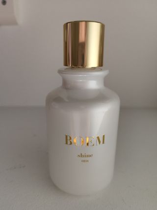 Perfume Boem Shine Dorado y Blanco