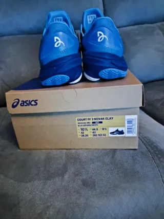 Asics Court FF Novak Clay Hombre Azul