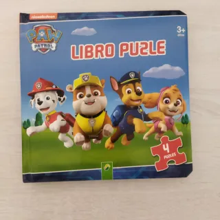 Libro puzzle la patrulla canina