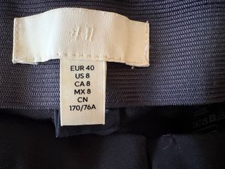 Pantalón vestir H&M negro Talla 40 mujer