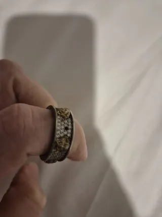 Anillo de plata 925 estilo Versace Medusa