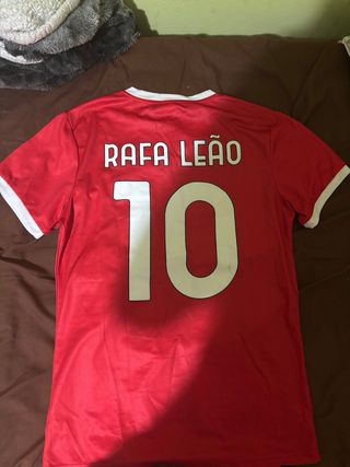 Camiseta AC Milan Negra y Roja