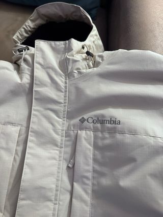 Chaqueta Columbia Beige/Gris.